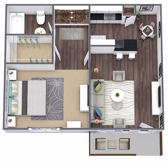 Unit 072 072 floor plan